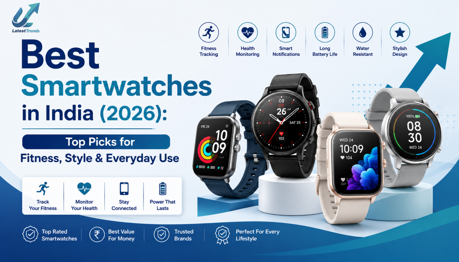 Best Smartwatches in India (2026): Top Picks for Fitness, Style & Everyday Use