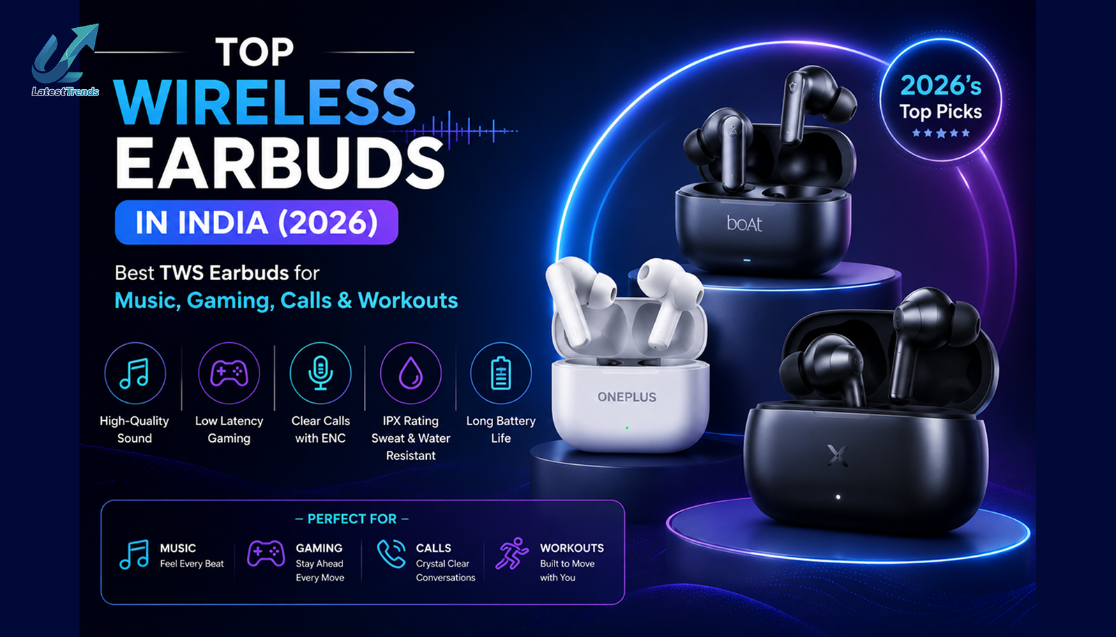 Top Wireless Earbuds in India (2026): Best TWS Earbuds for Music, Gaming, Calls & Workouts