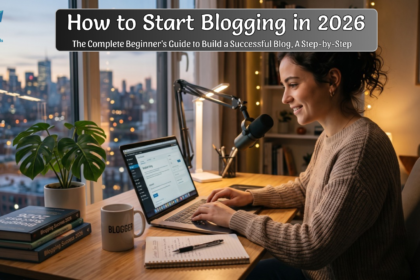 How to Start Blogging in 2026: A Step-by-Step Guide for Beginners