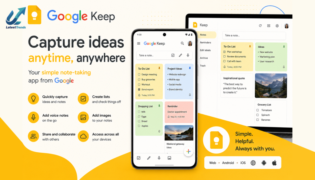 Google Keep – Simple and Fast