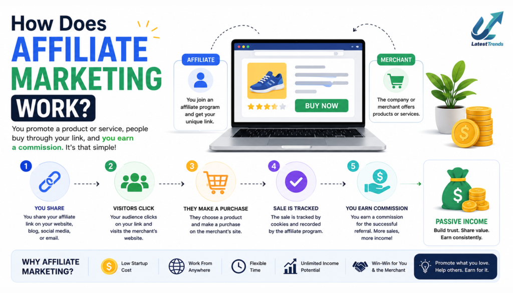 How Does Affiliate Marketing Work?