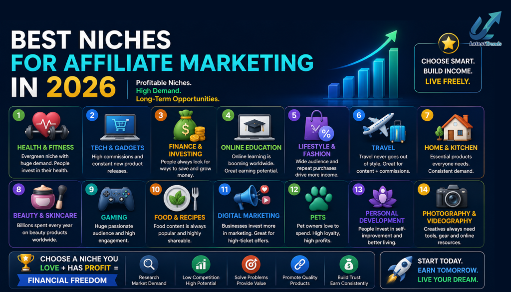 Best Niches for Affiliate Marketing in 2026