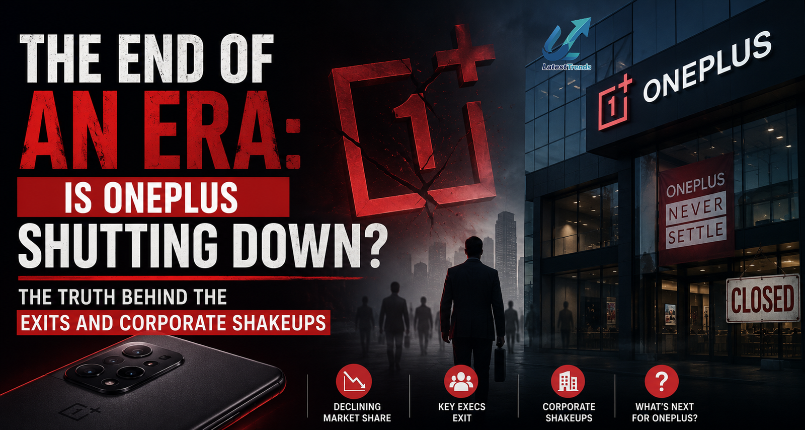 OnePlus Shutting Down