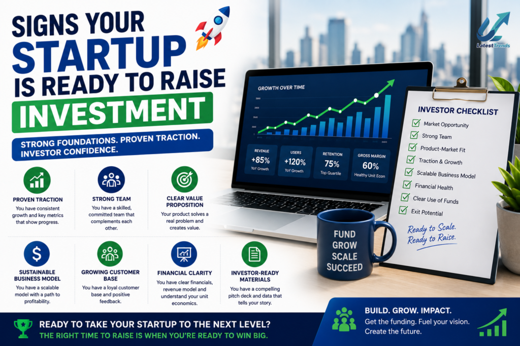 Signs Your Startup Is Ready to Raise Investment