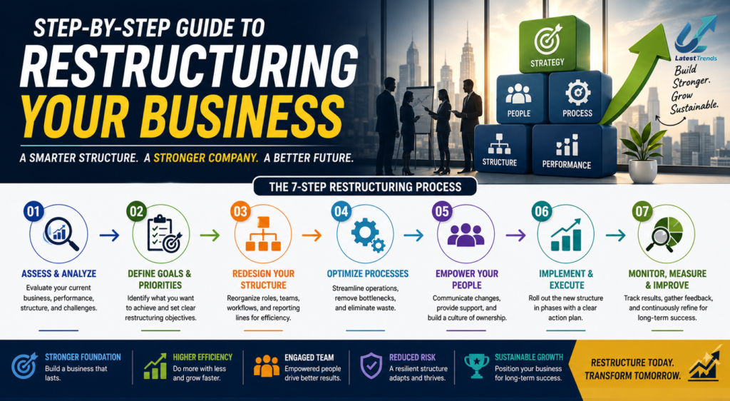 Step-by-Step Guide to Restructure your Business