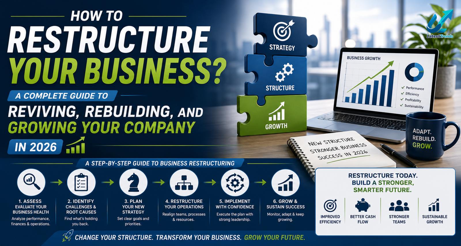 How to Restructure Your Business? A Complete Guide to Reviving, Rebuilding, and Growing Your Company in 2026